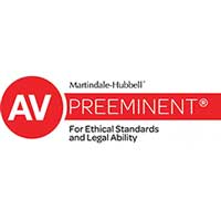 Martindale-Hubbell | AV Preeminent | For Ethical Standards and Legal Ability